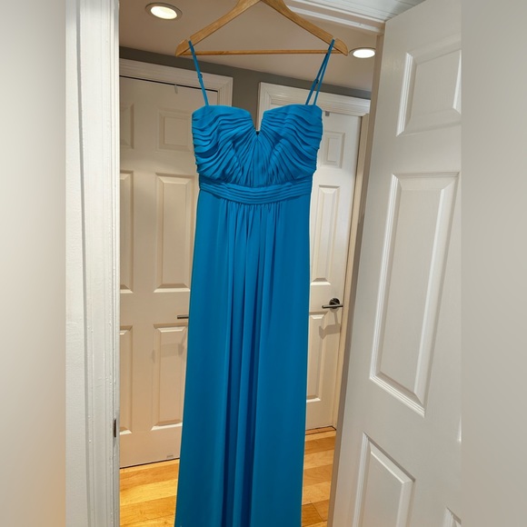 Laundry by Shelli Segal Gown, Ocean Blue - Picture 8 of 10